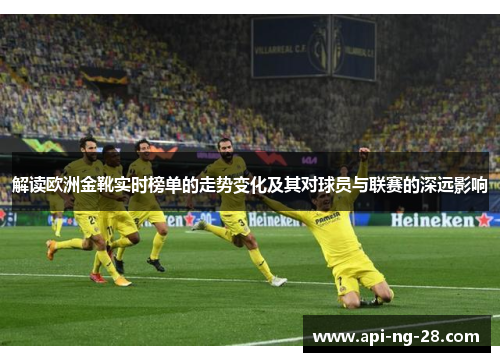 解读欧洲金靴实时榜单的走势变化及其对球员与联赛的深远影响
